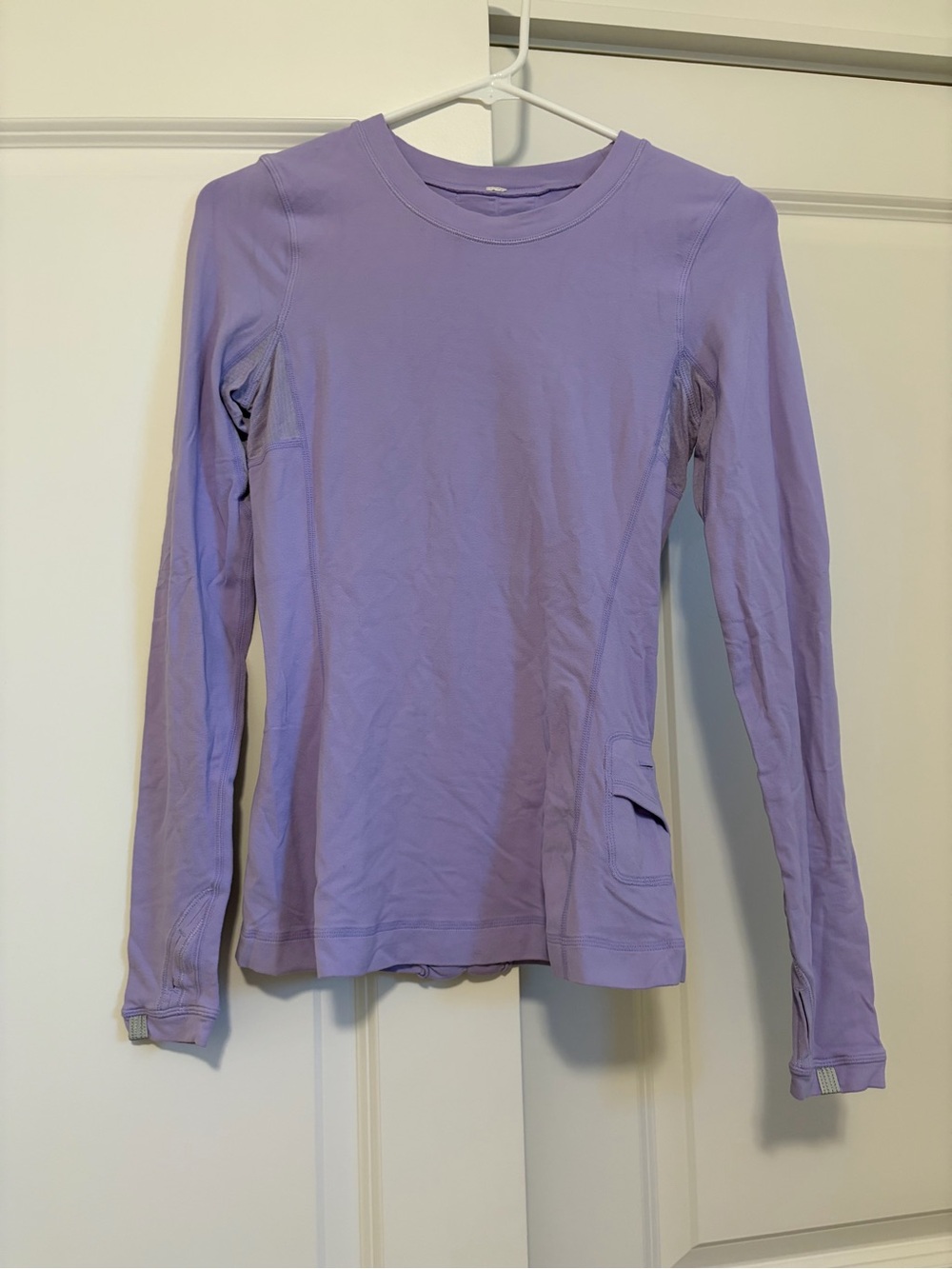 lululemon athletica Lavender Long Sleeve Crew Top